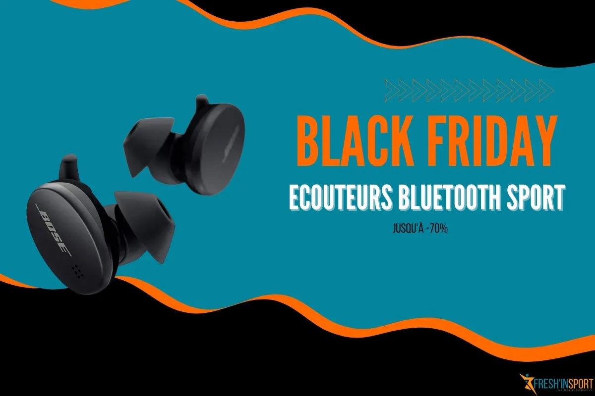 Black friday ecouteurs bluetooth sport - offres et promos