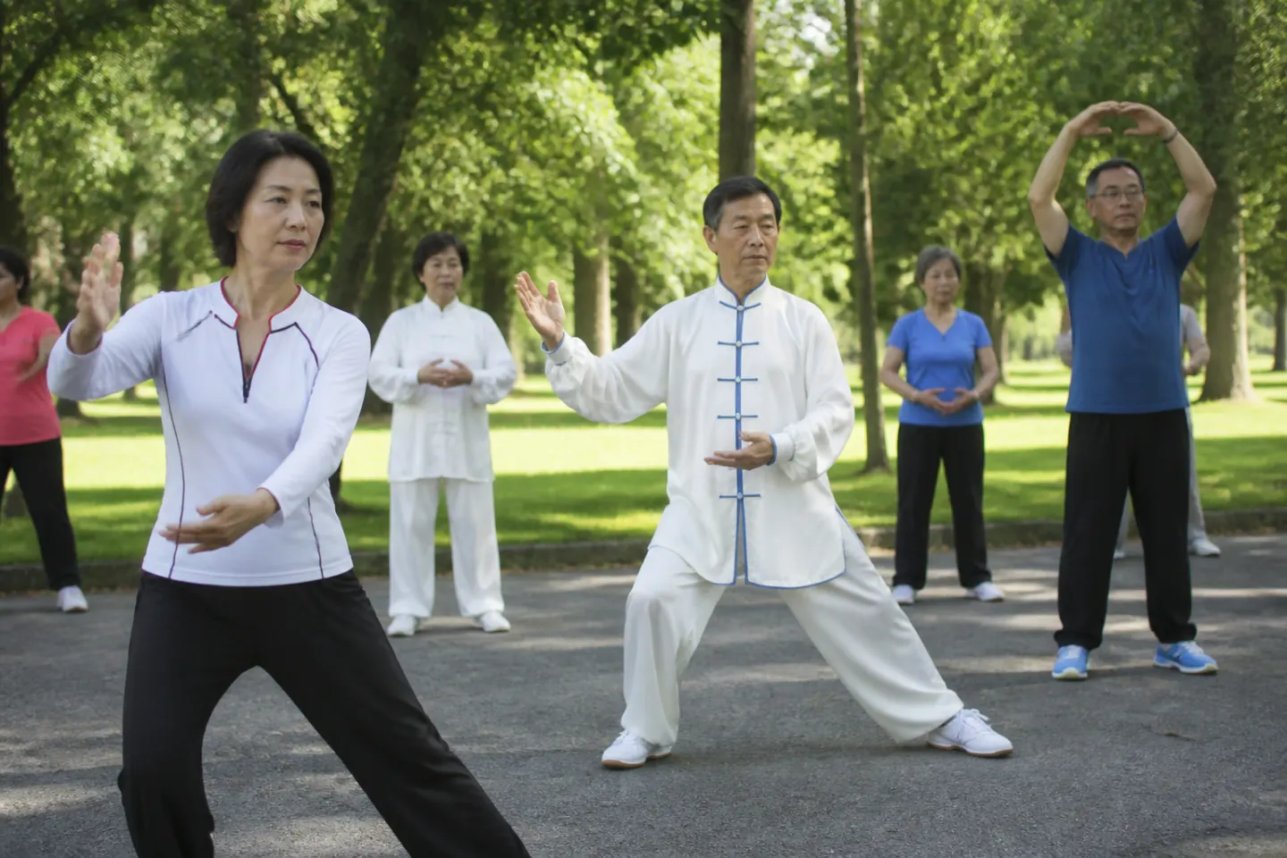 Différences entre le tai-chi et le qi gong