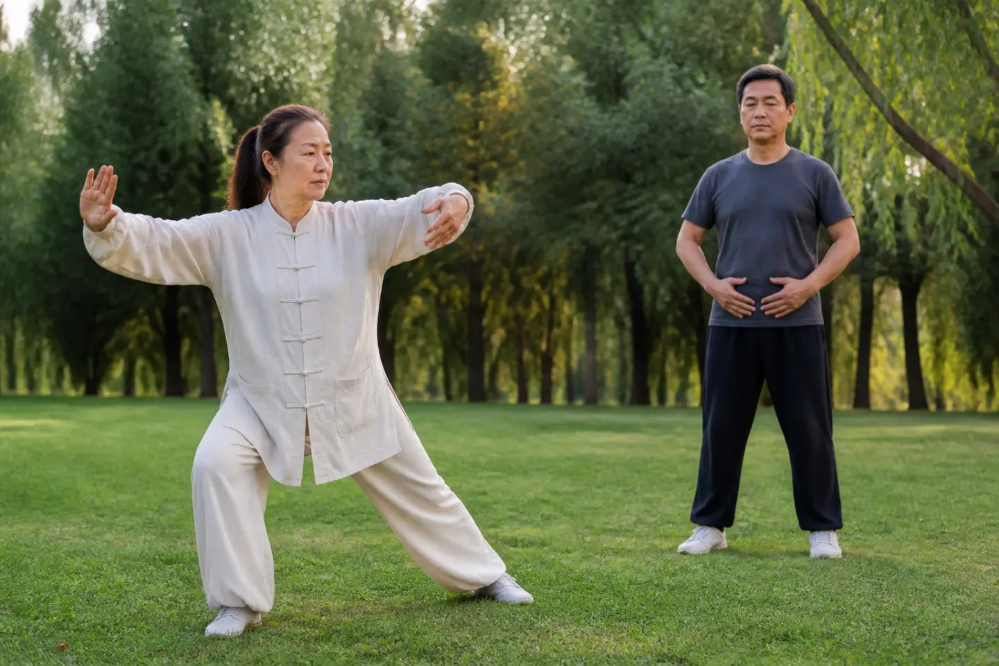 Différences entre le tai-chi et le qi gong