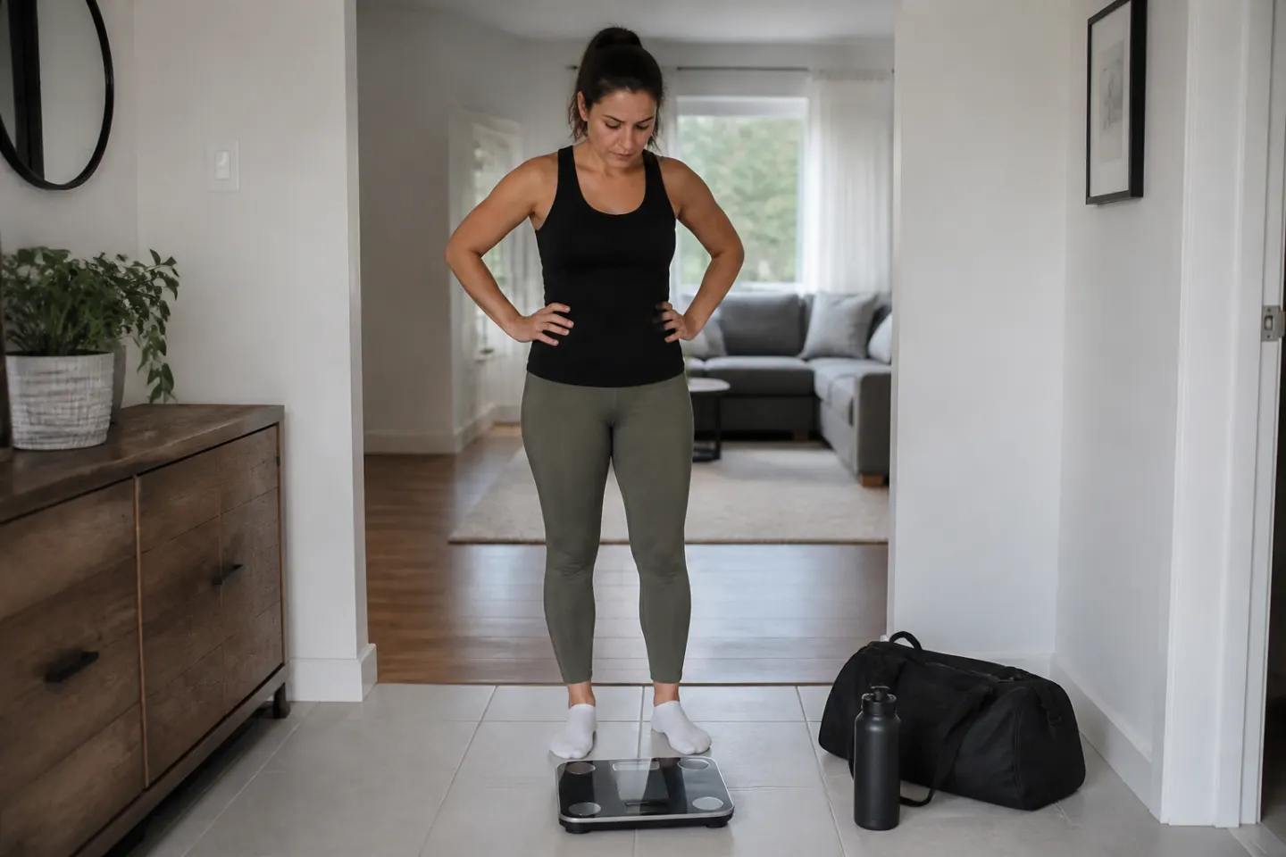Je fais du sport mais je ne perds pas de poids : est-ce normal ?