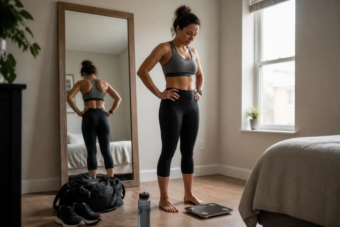 Je fais du sport mais je ne perds pas de poids : est-ce normal ?