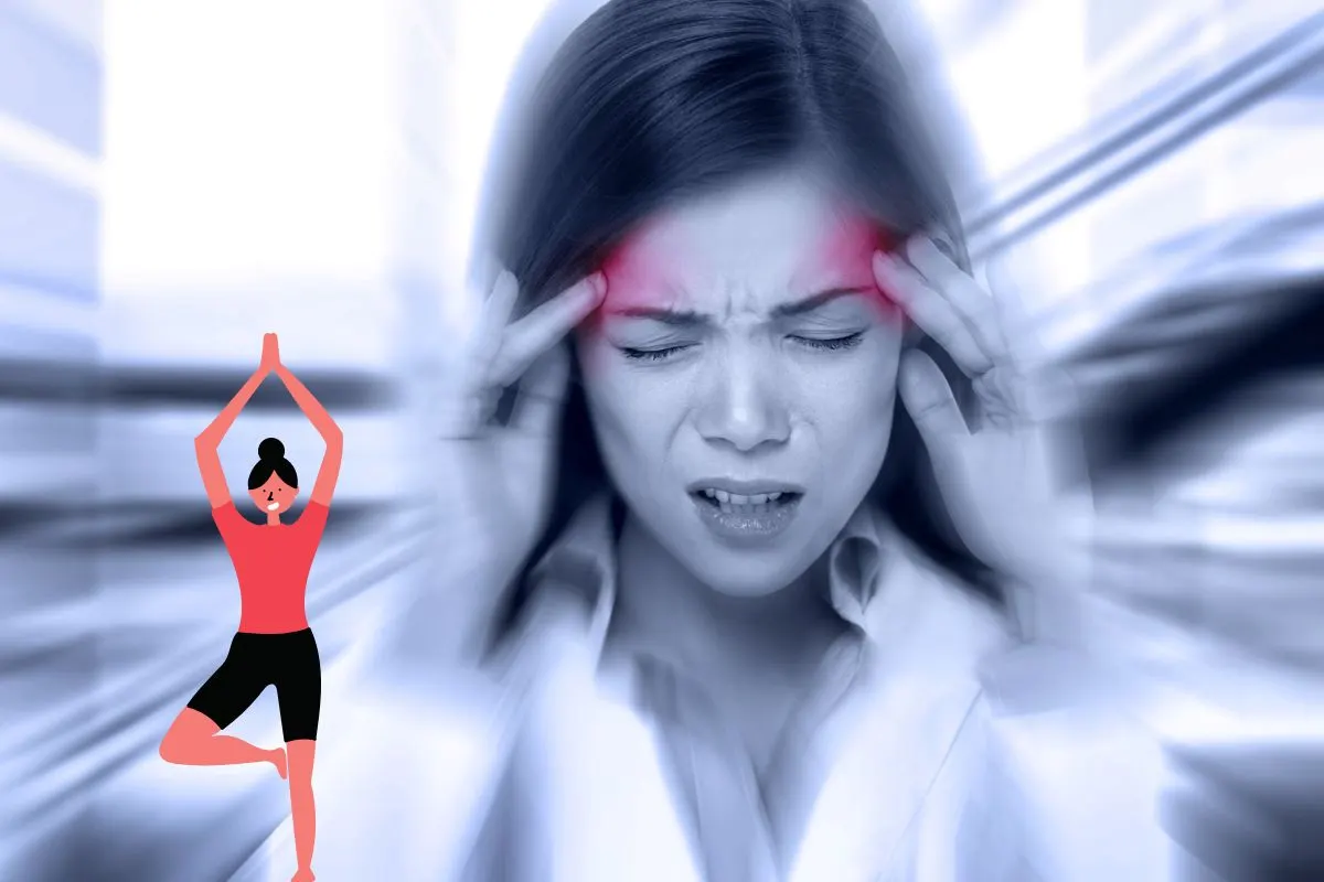 postures yoga contre la migraine