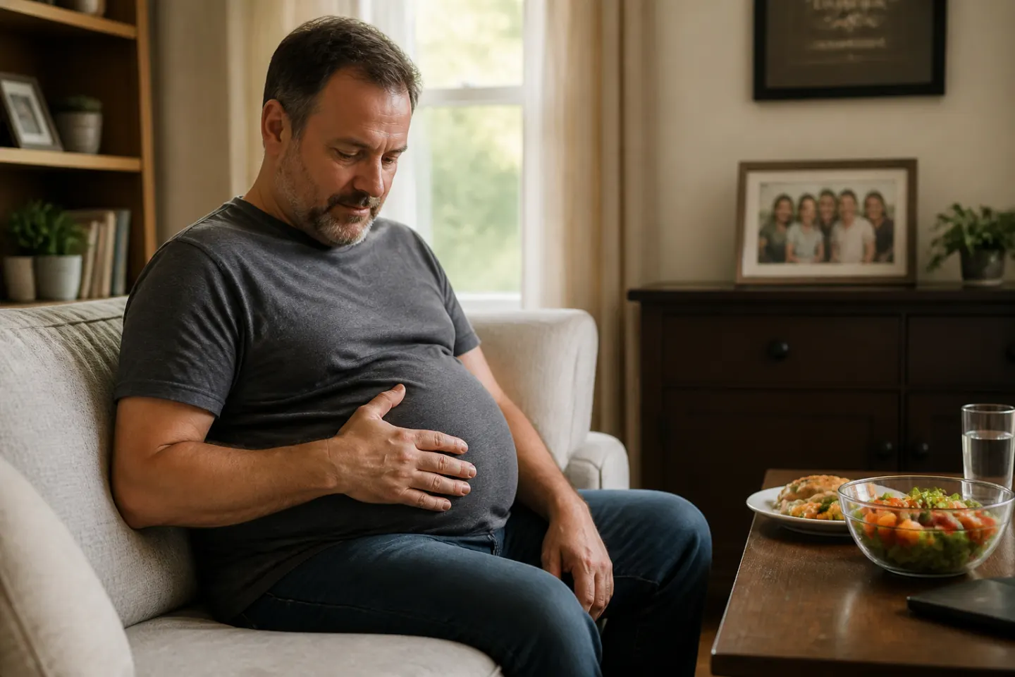 Pourquoi les hommes prennent du ventre : explications détaillées