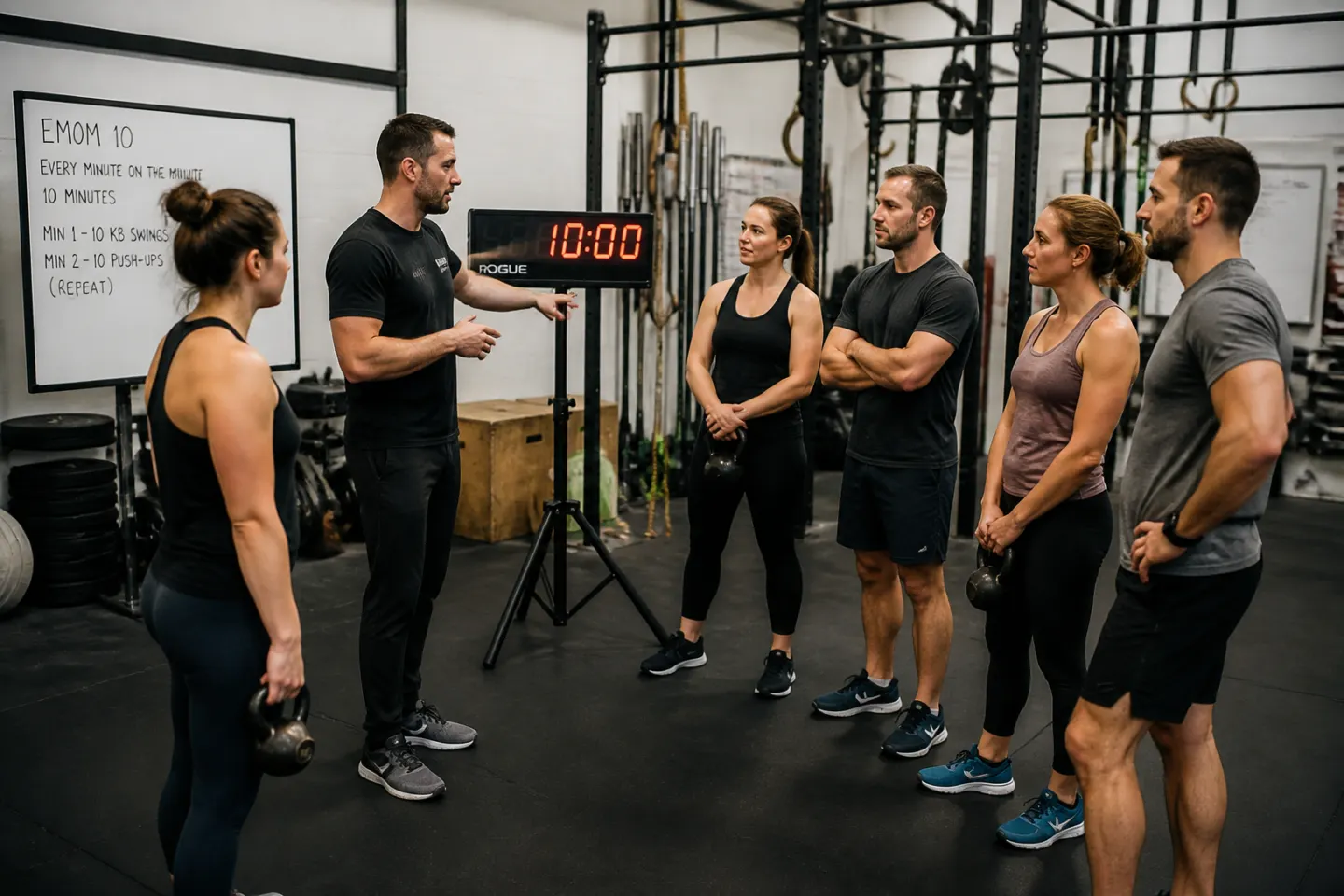 Que veut dire EMOM en CrossFit : explications pour les débutants
