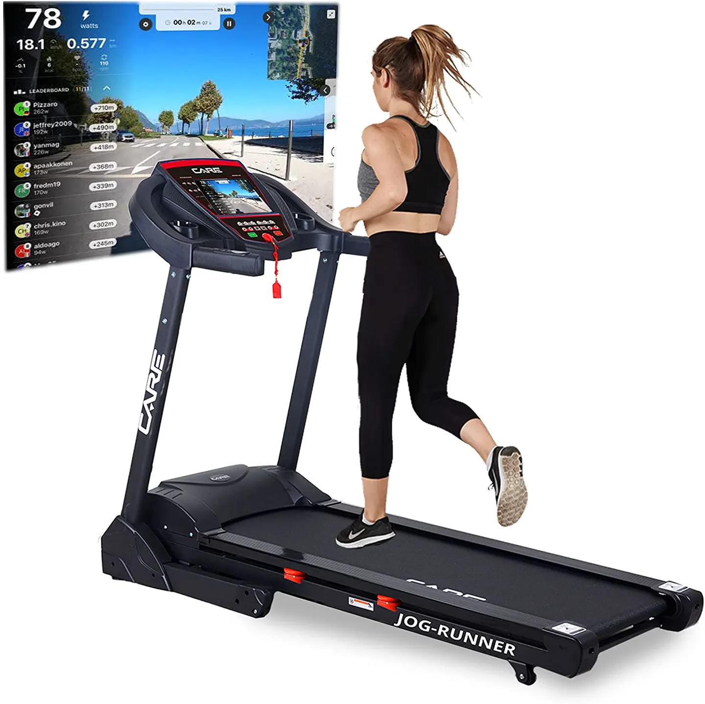 tapis de course care fitness jog runner