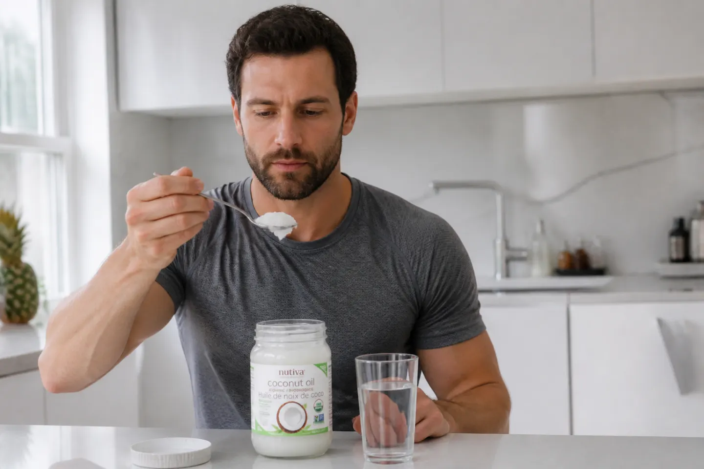 Une cuillère dhuile de coco par jour : impact potentiel sur la santé cardiovasculaire selon des chercheurs