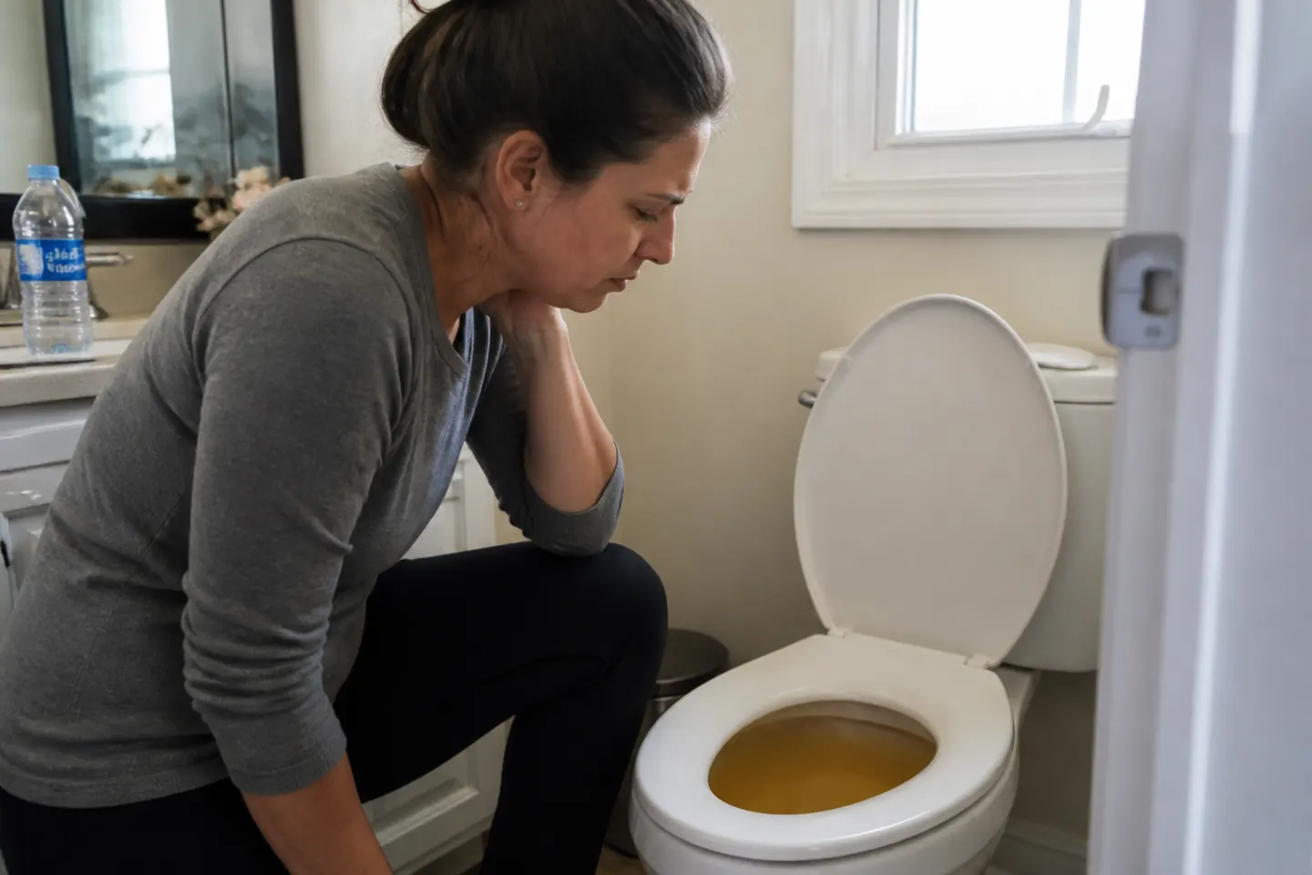 Urine jaune foncé : les chercheurs expliquent les risques de déshydratation pour la santé