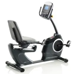 vélo d'appartement semi allongé proform