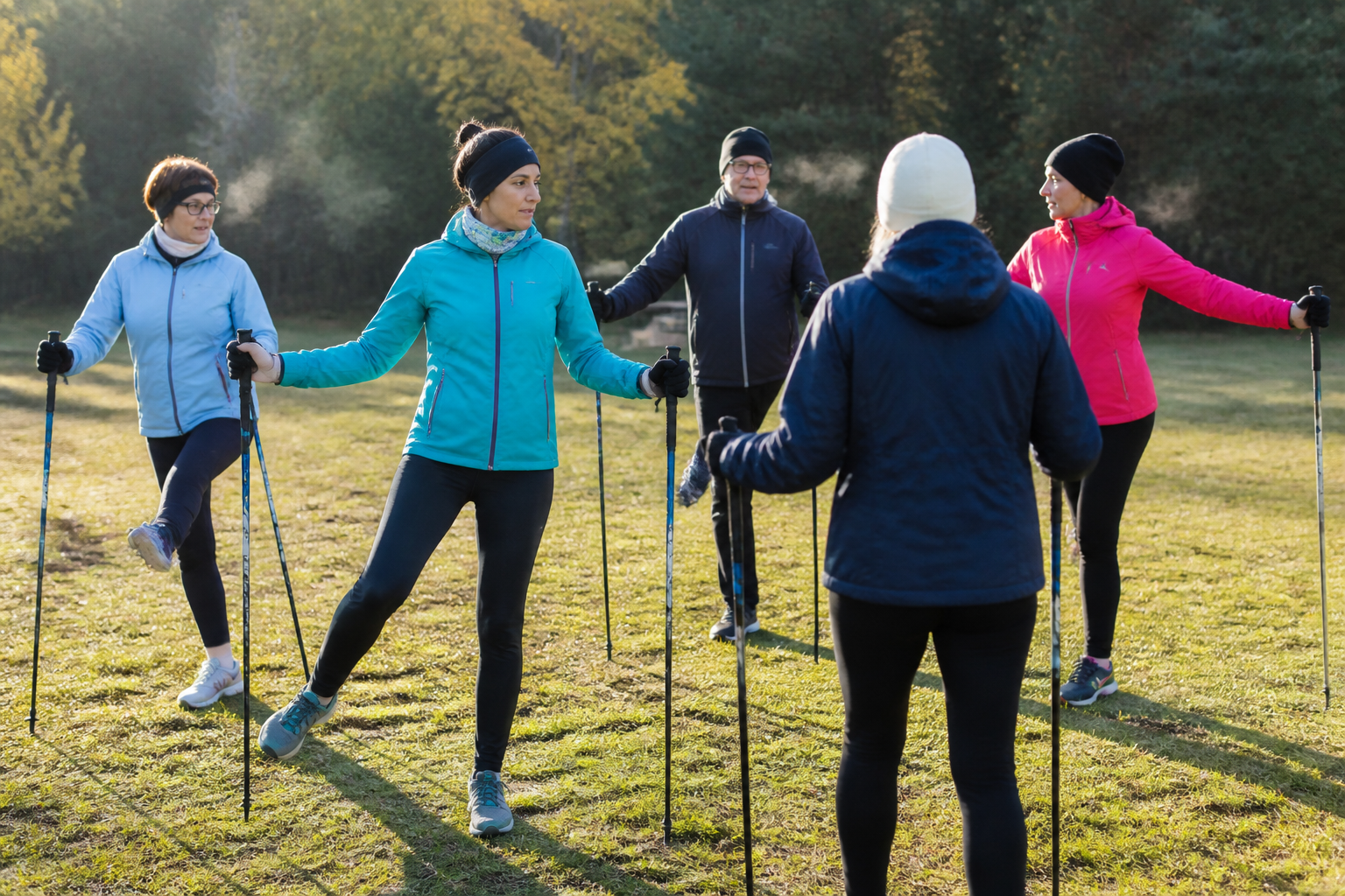 Comment bien s’échauffer avant la marche nordique : exercices essentiels à pratiquer