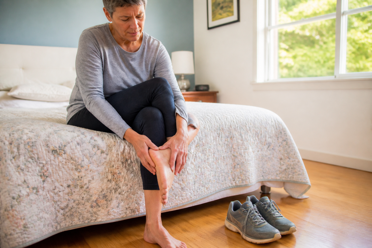 Douleur au talon gauche : causes possibles et solutions efficaces